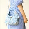 Quaste Unifarbene Canvas-Tasche Hochwertige Vintage-Jeans-Tasche für Damen Neues Nischen-Design Quasten-Umhängetasche