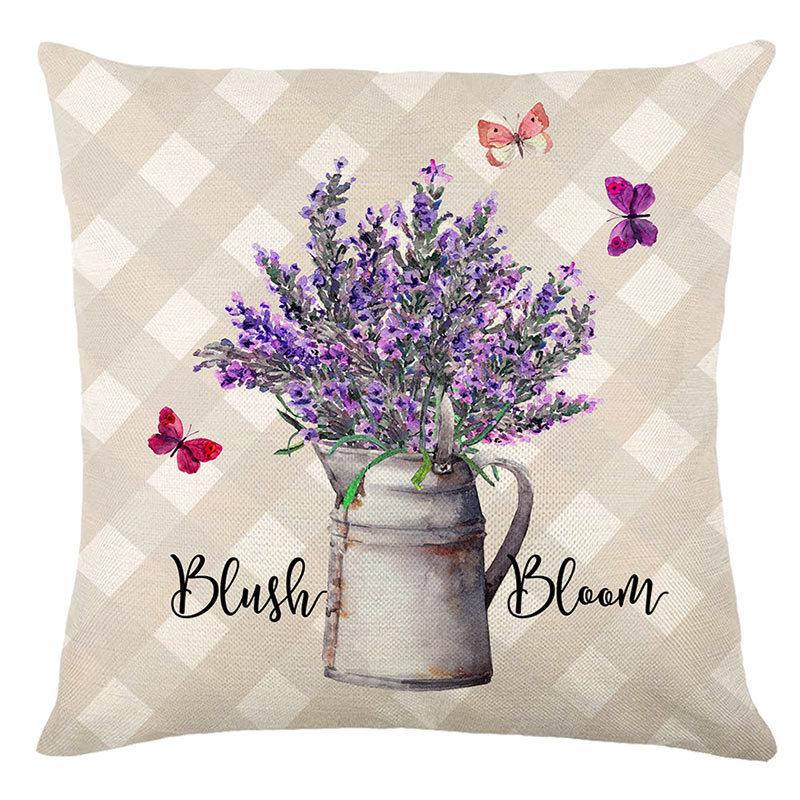 Spring Throw Pillow Cover Spring Festival Home Decor Cushion Office Cushion Sofa Cushion Cover