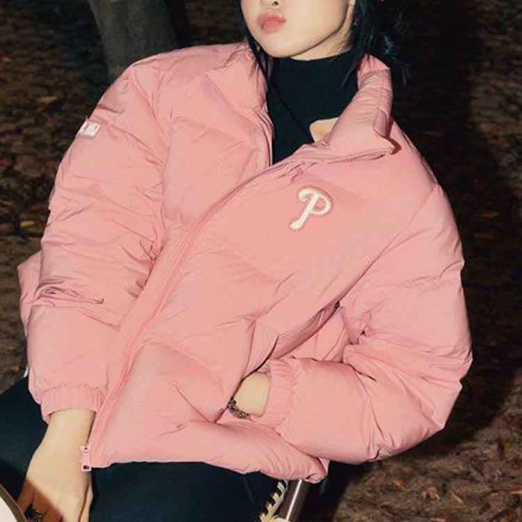 New MLB Down Jacket Winter Women's Coral 3FDJW0116-10COS