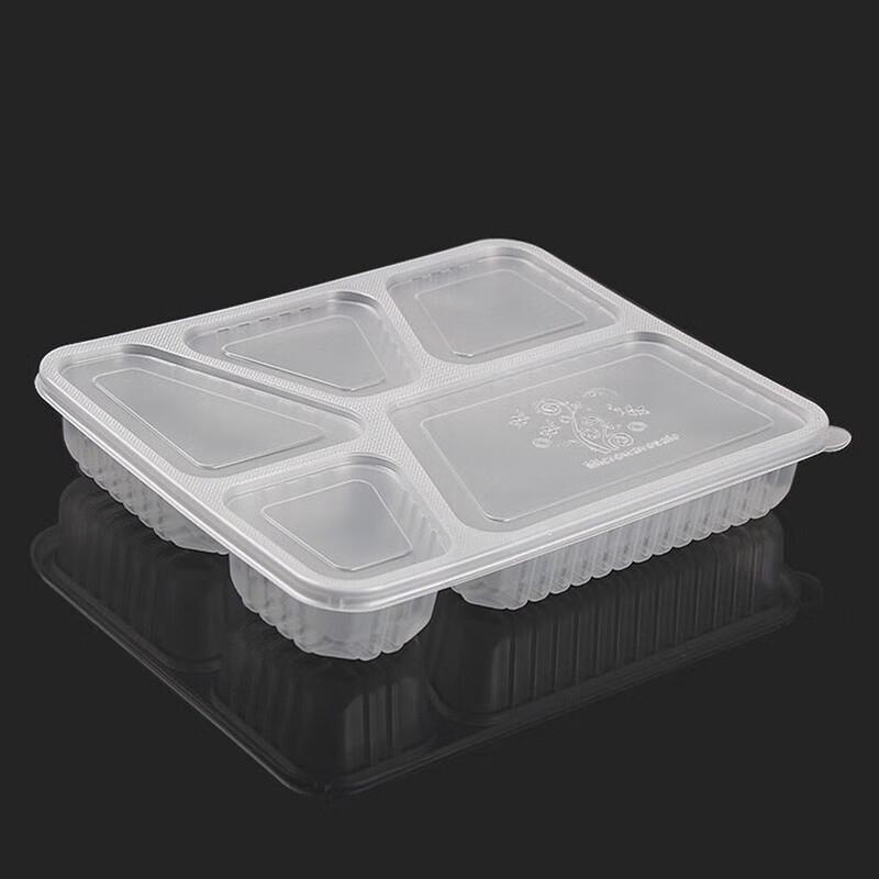 ZLIII Disposable Compartmental Takeout Meal Boxes