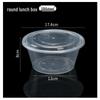 BOUSSAC Disposable Plastic Takeaway Food Containers