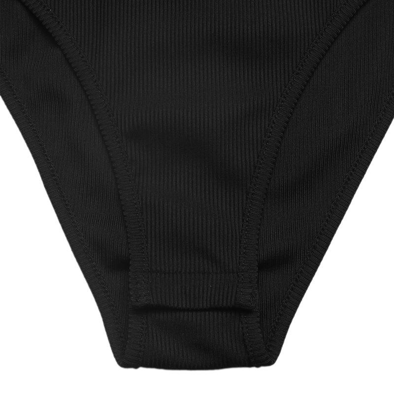 YYFS Damenmode Lässig Farbblockdruck Frühling Herbst Langarm Quadratischer Kragen Bodys