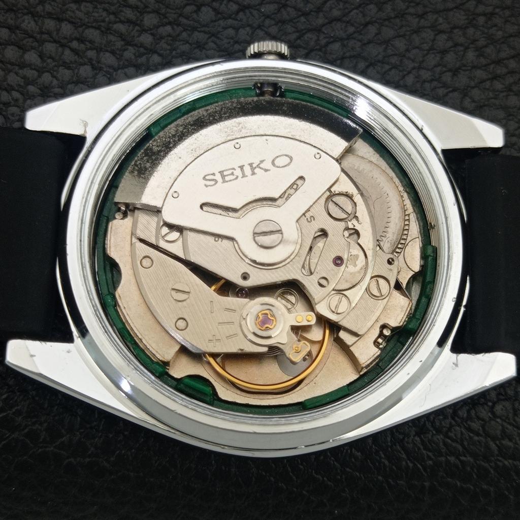 REFURBISHED VINTAGE SEIKO 5 AUTOMATIC 6309A JAPAN MENS WHITE WATCH a441205-4