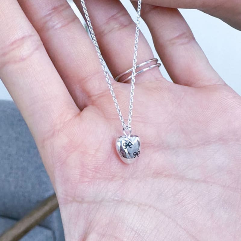 

DENERJA ENAMEL RIBBON NECKLACE 40cm