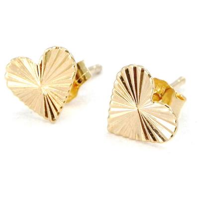 [D7238] - 'Solar Hearts' Earrings