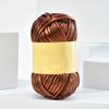 Imitation Leather Cloth Yarn  Multi-Color Segment Dyed Jewelry Accessory Yarn  Total 600g