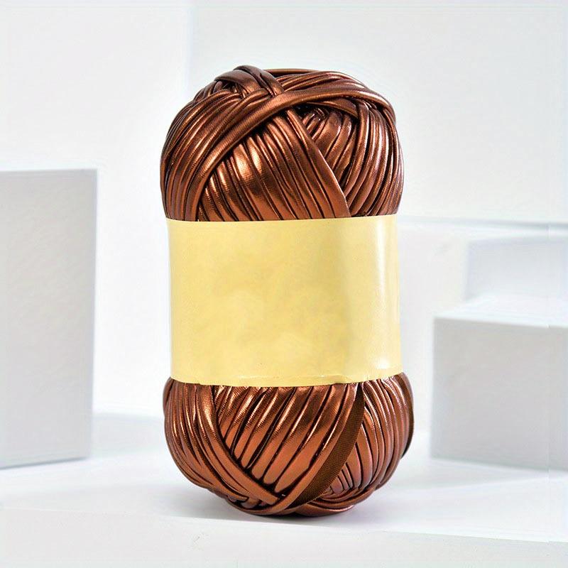 Imitation Leather Cloth Yarn Multi-Color Segment Dyed Jewelry Accessory Yarn Total 600g