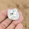 Natural Rhodonite Gemstone Promise Adjustable Ring 925 Sterling Silver For Women