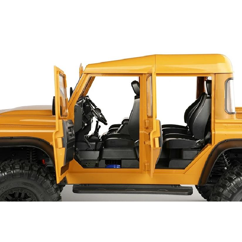 Metal Simulation 313/324mm 4 Doors Pickup Truck Shell for 1/10 RC Crawler Car Traxxas TRX4 Defender SCX10II RC4WD RD110 Parts