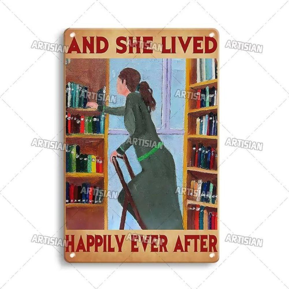 1 Piece Retro Metal Tin Sign Art Poster For Office Living Room Courtyard Wall Decor 8x12 Inch 20x30 cm