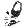 Cuffie stereo per bassi cablate con microfono per cuffie per telefono e computer