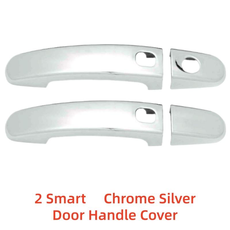 Car Upgrade Chrome Accessories Door Handle Cover Trim Paste Style 2Door For Ford Transit  Tourneo 2013 2014 2015 2016 2017