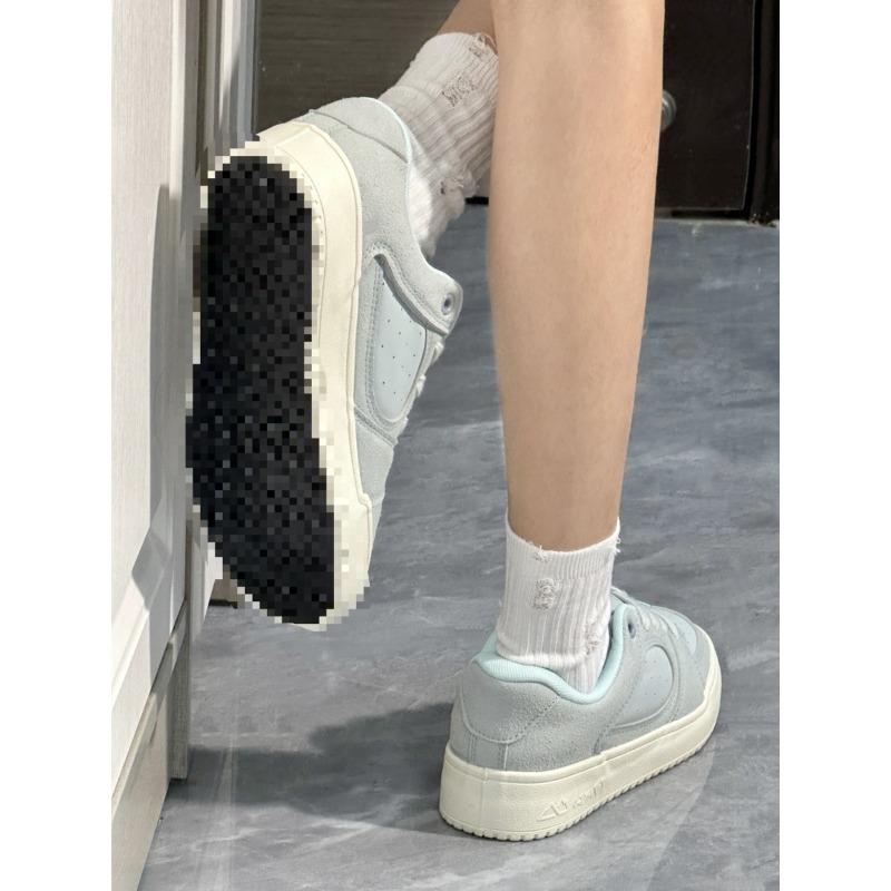 Platform niche retro board shoes women's tide 2 summer new leisure sports versatile white shoes