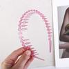 Hair Hoop Hair Comb Knotted Headwear Non-slip For Girls Korean Style Hairband Toothed Hair Band Wave Headband Hair Accessories
