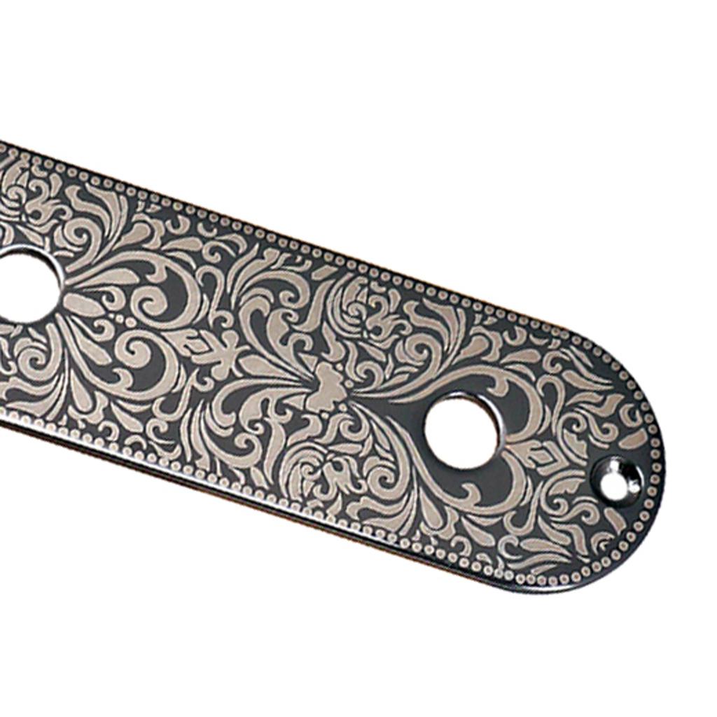 Zinc Alloy Electric Guitar Bridge Switch Control Plate for TL Replacements