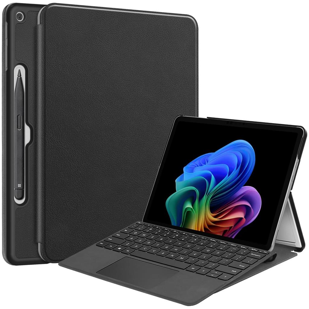 FENUSL Case for Microsoft Surface Pro Tablet Compatible with Microsoft Surface Pro Slim Fit Protective Cover with Stand Function and Multiple Viewing