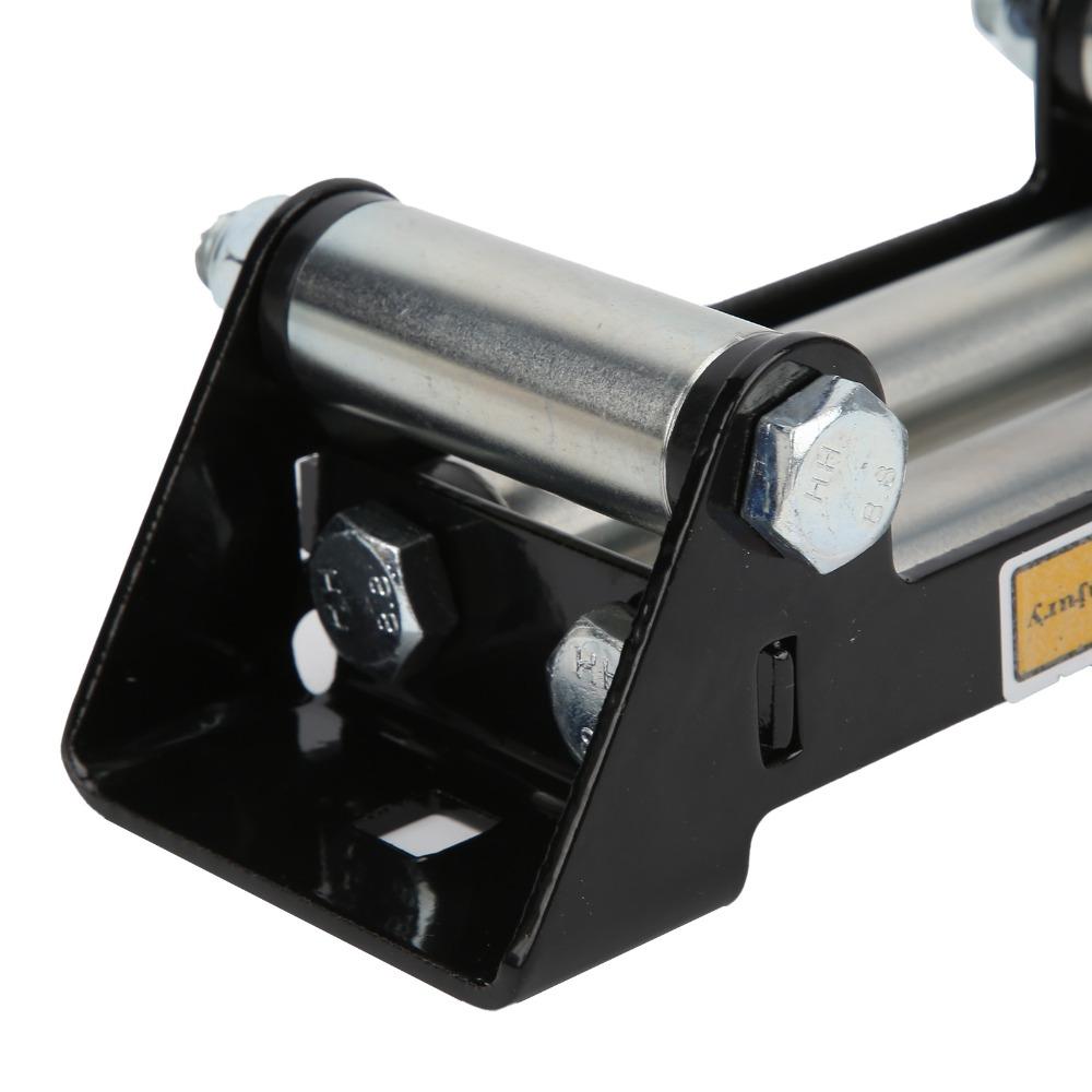 152mm/6in Winch Roller Fairlead Iron Zinc Plated Heavy Duty Winch Fairlead For Steel Cable