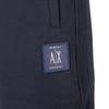 Emporio Armani Letter Print Pocket Mid Waist Elastic Fit Straight Casual Shorts Men shorts Black 8NZSPQ-ZJ1ZZ-1510