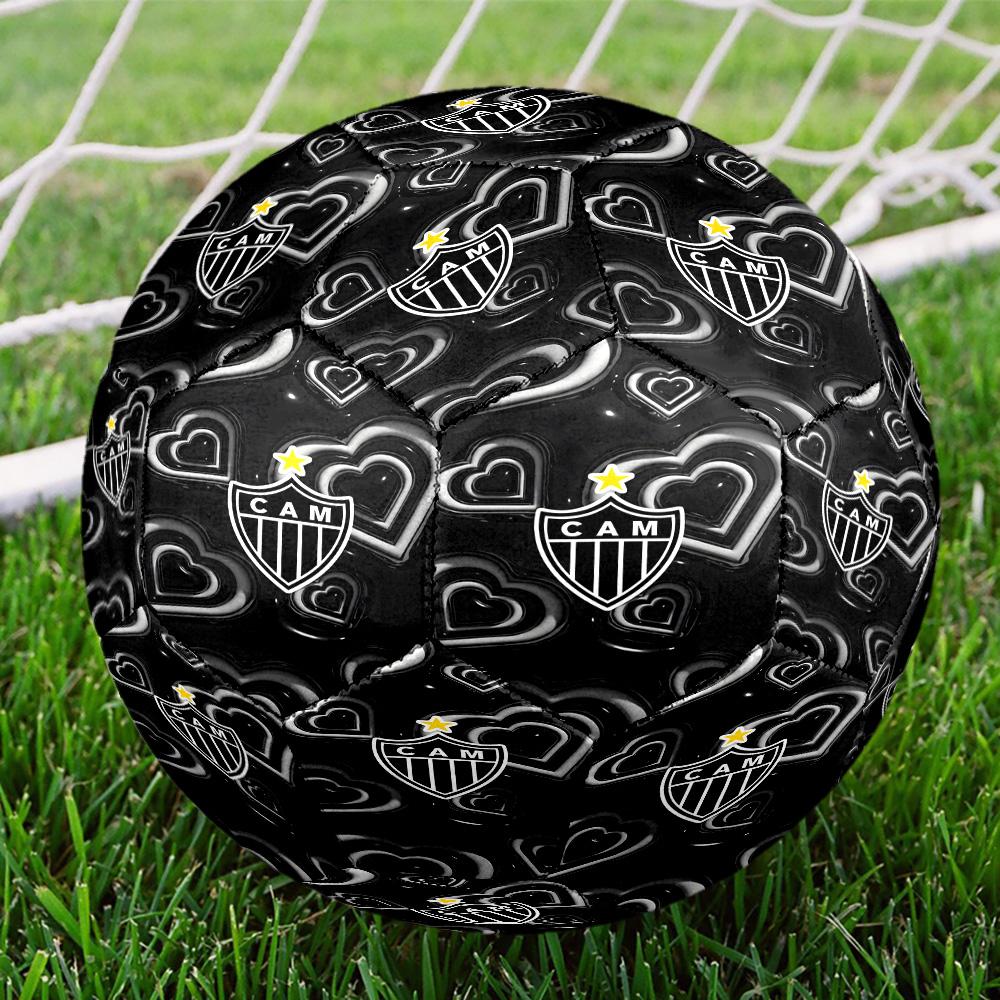 Love For Atlético Printed Size 5 Soccer Balls, High-Quality, Anti-Slip, Protective Football, A Unique Gift , Birthdays, Christmas Gifts