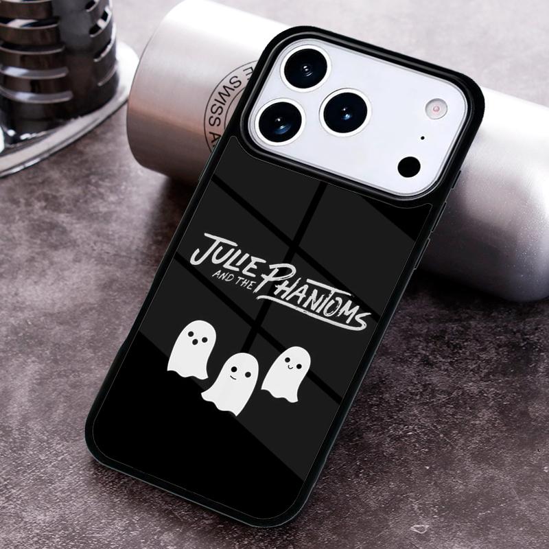 Julie and the Phantoms Funny ghost Phone Case for iPhone 17 16 15 Pro Max Air 14 13 12 11 Plus Shockproof Cover