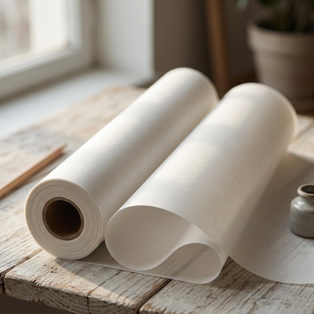 Translucent Tracing Paper Roll for Drawing, Copying, Engineering, and Packaging Thickened Sulphuric
