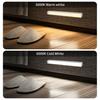 Luce LED per armadietto con sensore di movimento ricaricabile tramite USB per corridoio, scale, guardaroba, cucina, camera da letto, lampada notturna senza fili a induzione