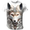 Animal Men'S T-Shirt 3d Tiger Print Fierce Beast Men Clothing Summer Casual Short Sleeved Street Cool Tops Tee Oversized T Shirt