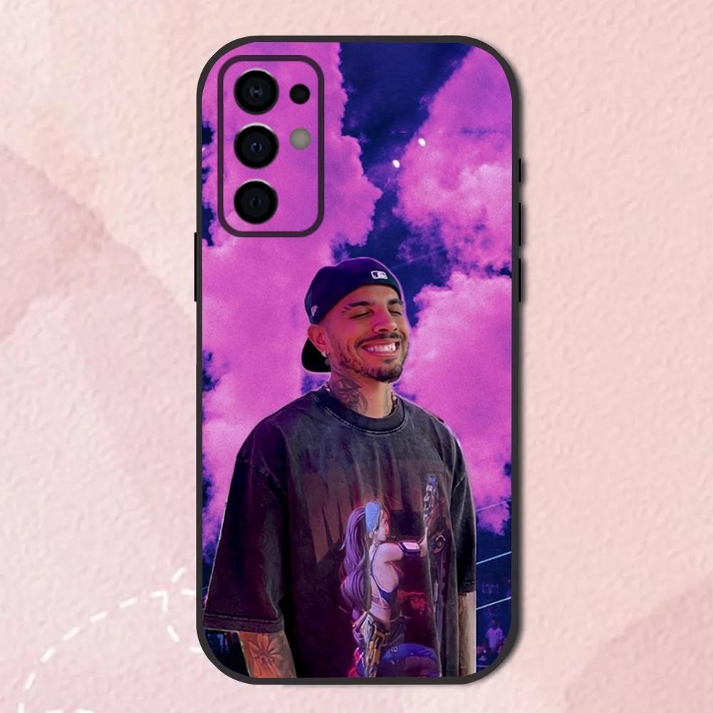 R-Rauw Alejandro Rapper Phone Case For Samsung S24,S21,S22,S23,S30,Ultra,S20,Plus,Fe,Lite,Note,10,9,5G Black Soft Shell