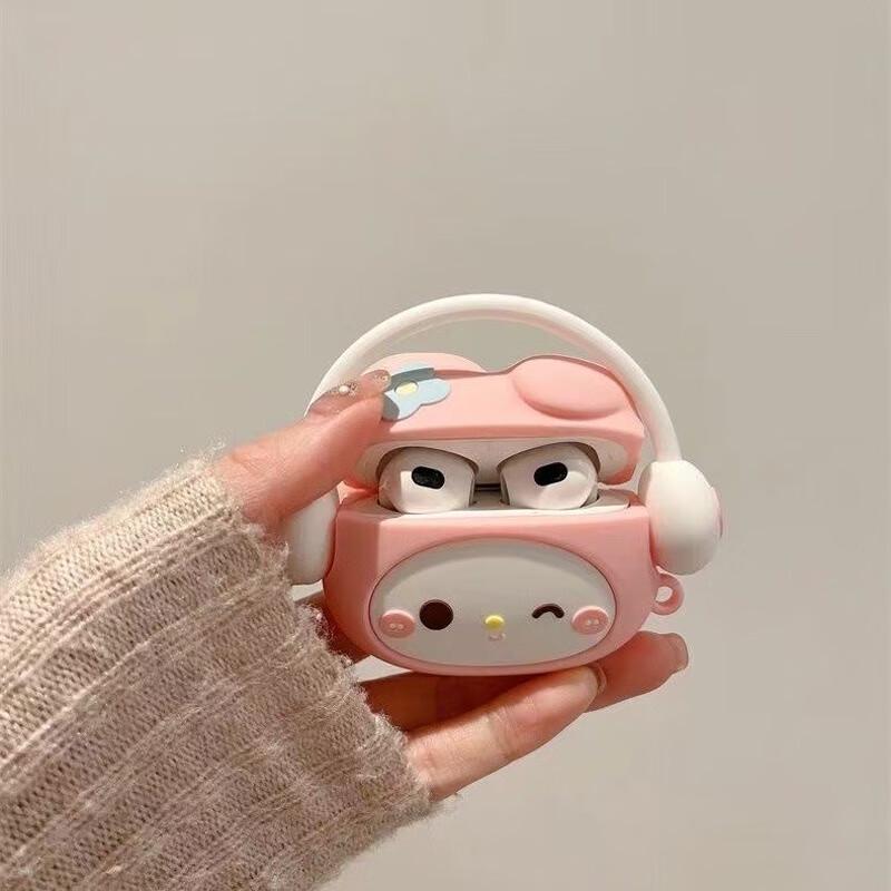 

Чехол для наушников Fumaide AirPods Pro 3-го поколения Розовый Мелоди