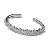 Sparkling Diamond Zircon Bracelet: High-End Irregular Design with Exquisite Open Feel