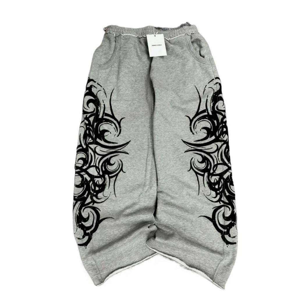 Harajuku Divat Csíkos Melegítőnadrág Férfi Női Laza Trendi Nadrág Retro Alkalmi Kényelmes Tartós Edző Kültéri Futónadrág