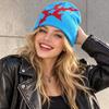 Y2K Jacquard Knitted Hat Hip-hop Casual Skullcap Fashion Winter Hat  for Men Women