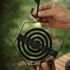 Outdoor Mosquito Coil Tray Camping Tools Tourist Hiking Mosquito Coil Holder Camping Supplies Hanging Mosquito Coil Holder Black