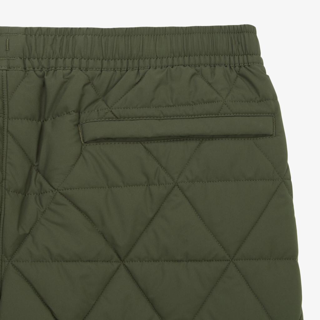 The North Face SS24 Eco Warm Technology Mid Waist Straight Leg Windproof Waterproof Thick Warm Cuffed Casual Pants Men Pants Dark-Green NP6NQ55B