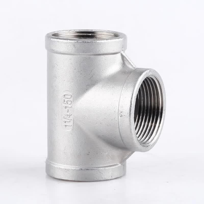 304 Stainless Steel Internal Thread Reducing Tee