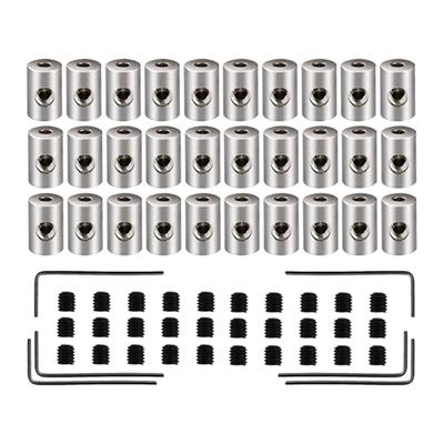 60pcs Brooch Caps and Wrench Locking Pin Back Locking Pin Locking Buckle Locking Pin Back Protector(9mmx5.5mm Silver)