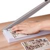 Shigure Paper Cutter Mini Paper Compatible with and B5 Cutting Machine for Copy Business Laminating Office Commercial and Home Corner Scissors White