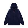 Unisex Oversized Thick Knit Hooded Sweater Casual Streetwear Pullover Winter Warm Acrylic Blend