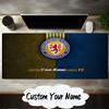 Custom Name Mouse Pad Braunschweig Fc Crest Design Mouse Pad, Gaming Mouse Pad, Keyboard Pad, Desk Decor for Computer Notebook Fan Birthday Gift