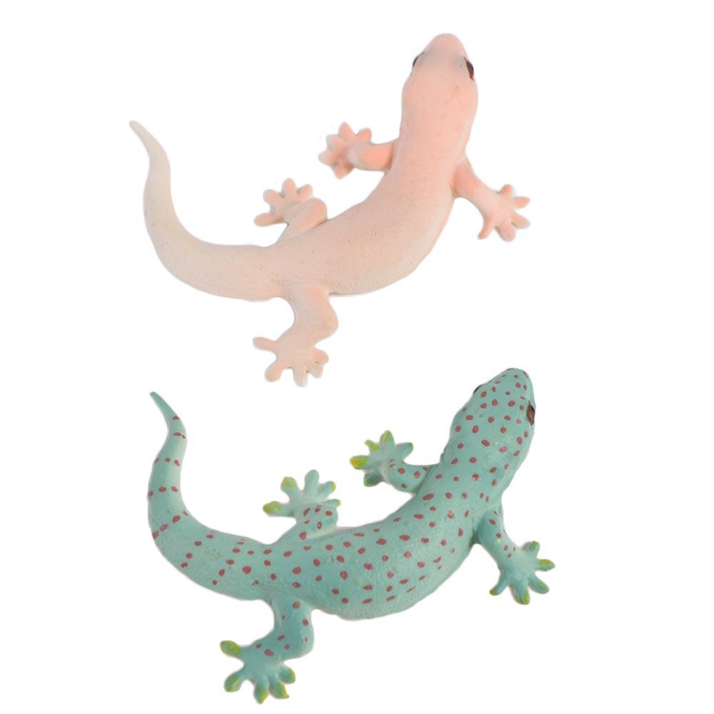 Animal Figurines Simulation Lizard Figures Cognition Toys Gecko Figurine Toy  Party Gift
