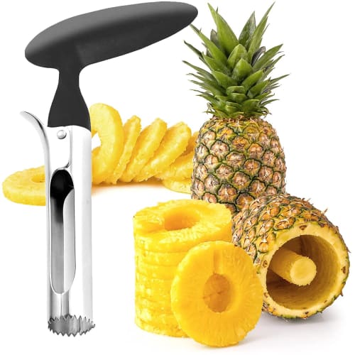 KISUOMAOYI Premium Apple Corer - Easy-to-Use, Durable, Portable Stainless Steel Apple Corer for Apples, Pears, and Pineapples. Kitchen and Dishwasher