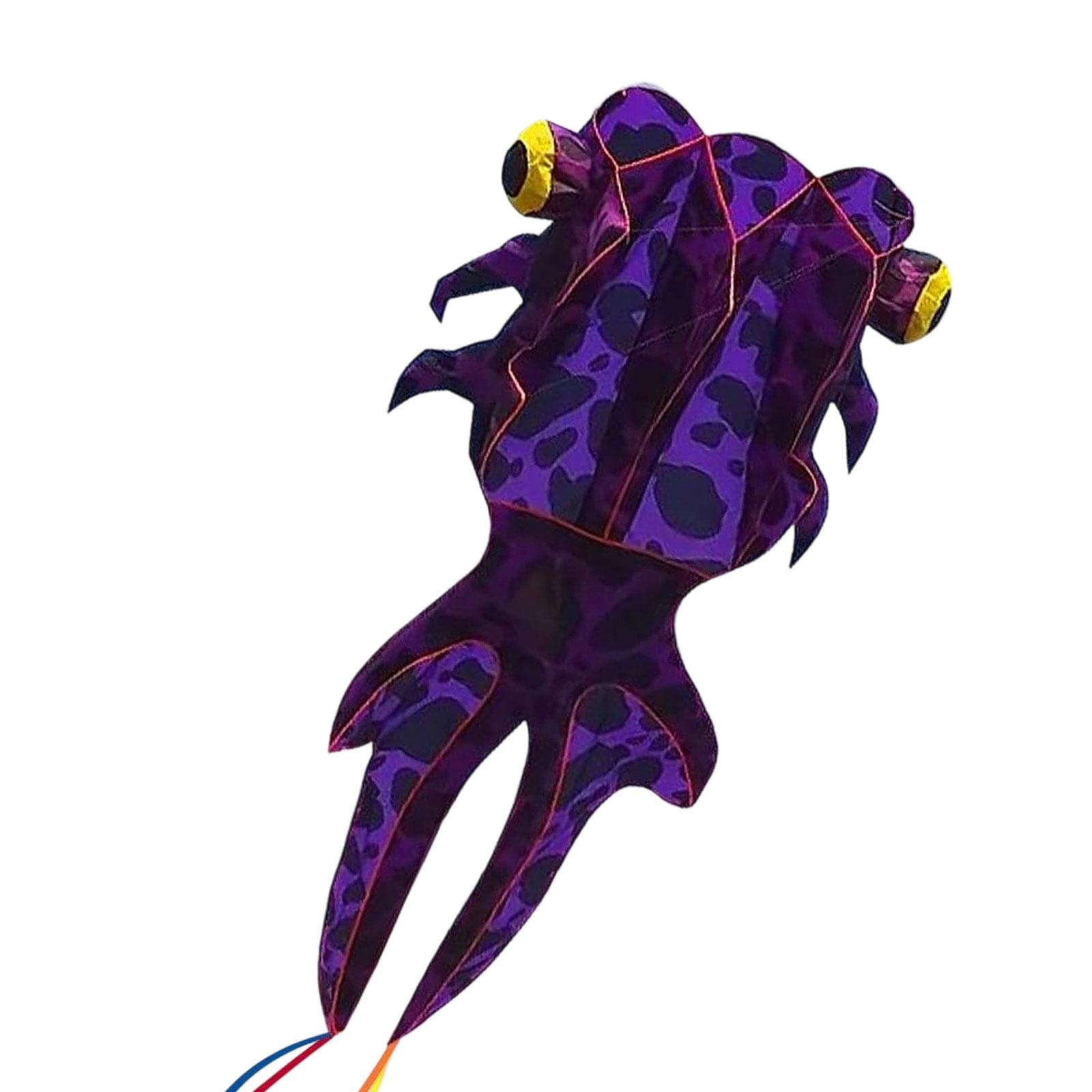 

Goldfish Large Kite 3D Outdoor Games and Activities for Beach Amusement Park фіолетовий