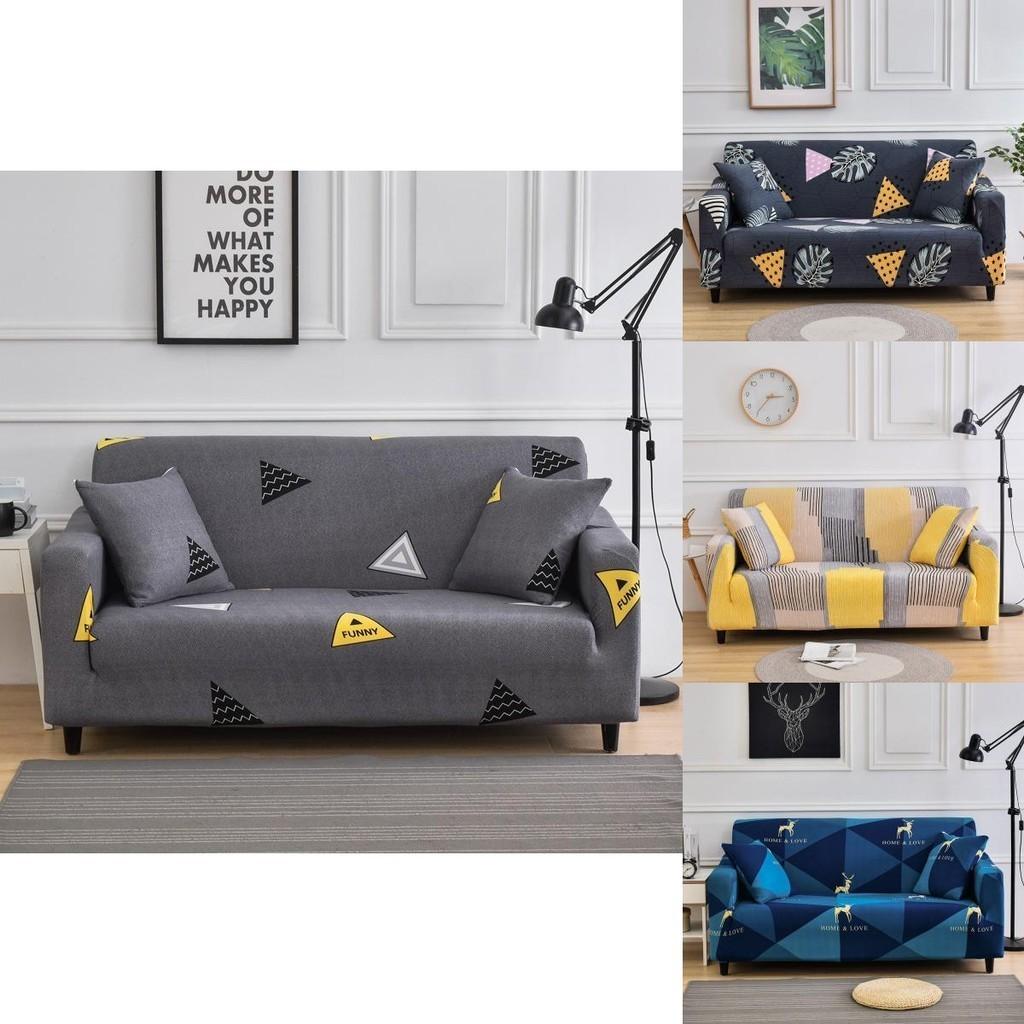 Weicher und knitterarmer Stretch-Überwurf für 1- bis 4-Sitzer-Sofa Heimschutz