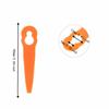 100PCS Snap-In Installation Replacement Trimmer Blades for Stihl Polycut 2-2 3-2