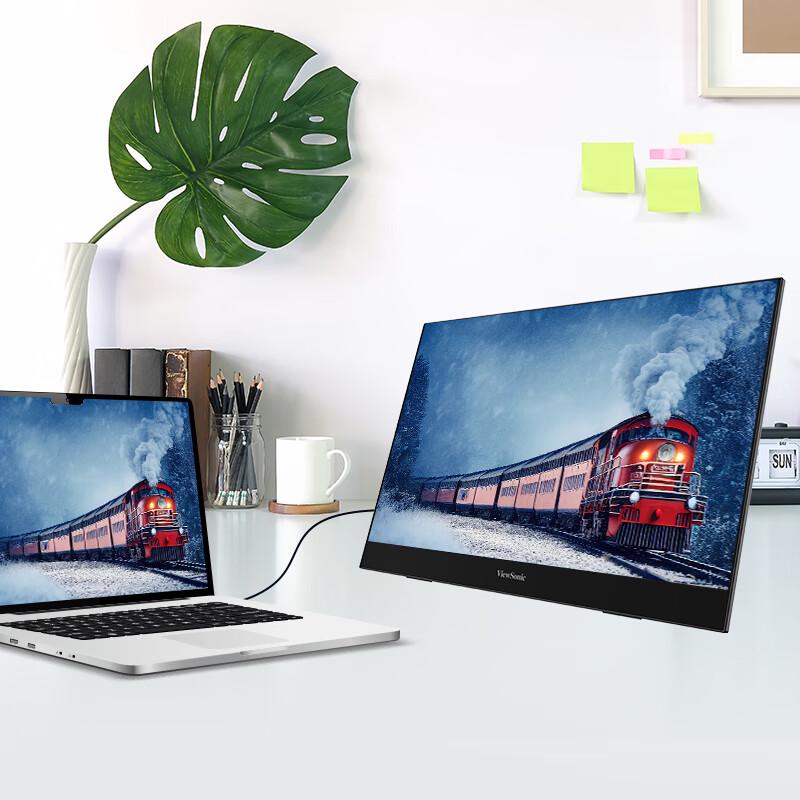 ViewSonic 15.6-inch 4K OLED Portable Monitor CN plug (adapter included)