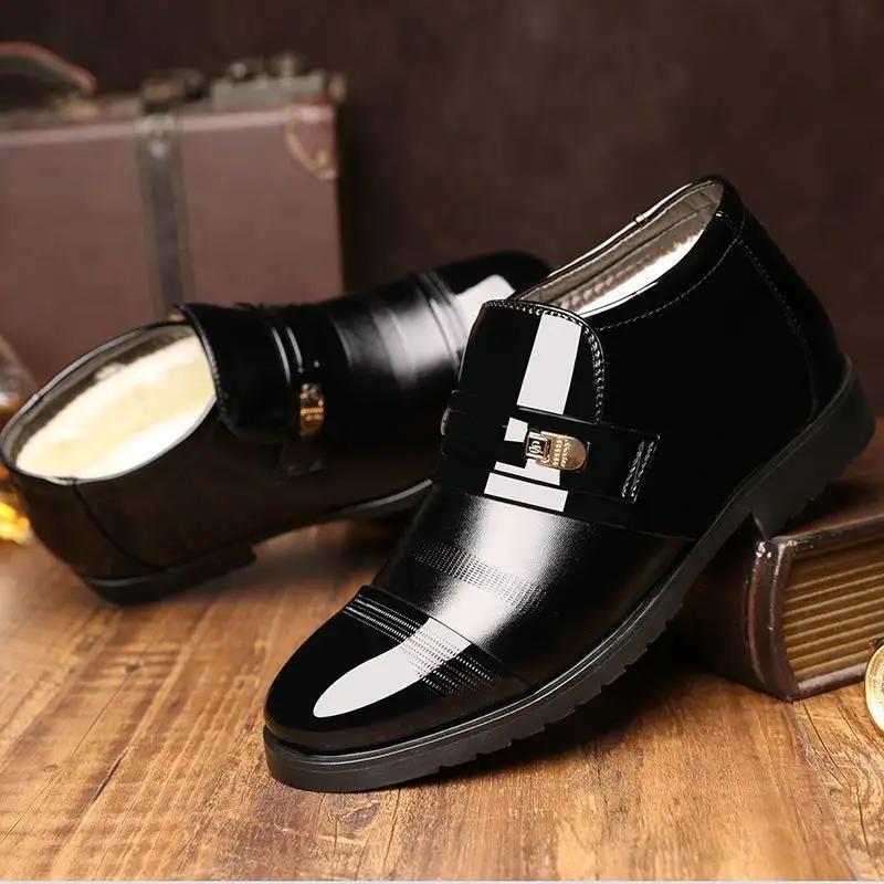 Waterproof Casual Flat Men's Snow Boots Outdoor Hiking Offer High Quality Male Winter Shoes Cotton Shoe Thick Plush New in Work
