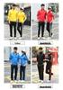 Casual Couple Sweatshirt & Jacket Set: Spring/Autumn Stand Collar Two-Piece School Uniform
