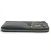 PRADA 2M1264 Skull skull Long wallet Zip Around Long Wallet Leather Black