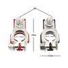 2 Pcs Automotive Battery Terminal Wire Cable Clamp Quick Release Connector For Car Caravan Boat Accessories 12V 24V
