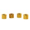 4 Pezzi Manopola per Chitarra Metallo Volume Tono Cupola Manopola di Controllo Set di Accessori per Strumenti Musicali GD103 Oro